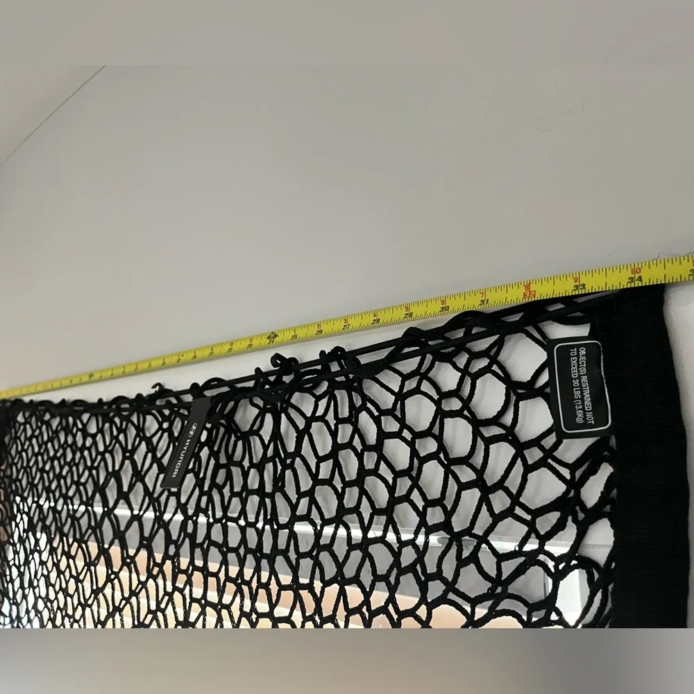 Hyundai Trunk Cargo Net Black Mesh Stretch Bungee Car Storage